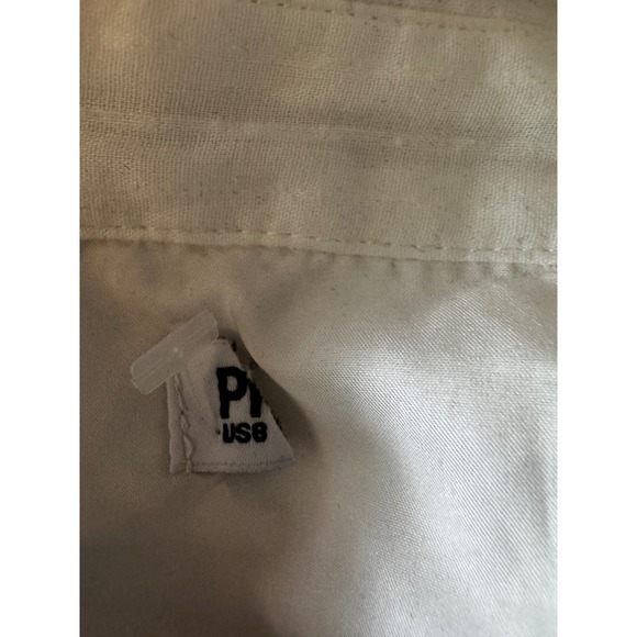 Princess Polly White Elowenn Ruched Bust Button Down Long Sleeve Top US 8 - Picture 8 of 8